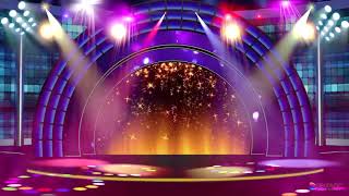 STAGE BACKGROUND6 WITH LIGHTS [upl. by Sivek]