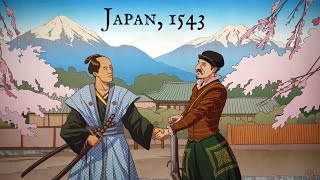 Confused Japanese Historians Describe Weird First Europeans [upl. by Yancy609]