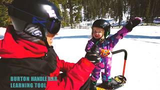 Burton Riglet X SierraatTahoe Family Snowboarding [upl. by Wertheimer]