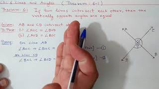 Theorem 61 Chapter6 Lines And Angles  Ncert Maths Class 9  Cbse [upl. by Hoskinson694]