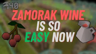 Zamorak Wine is so EASY now 🍇  Osrs Ironman  Episode 40 [upl. by Ardenia]