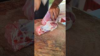 FULL RAAN PIECE CUTTING SKILLS karimnagar kiranmeatcutting [upl. by Natividad176]