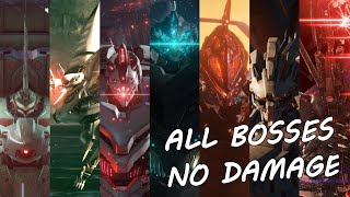 Armored Core VI  All Main Bosses No Damage [upl. by Ahsela]