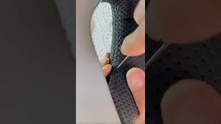 DIY how to stitch leather steering wheel cover shorts [upl. by Akimrej692]