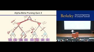 CS188 SP24 LEC06  Games Expectimax Monte Carlo Tree Search [upl. by Ydissac]