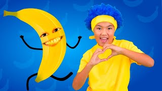 Banana with Mini DB  D Billions Kids Songs [upl. by Aynas114]