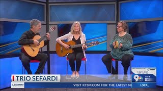 Trio Sefardi performs live on KTSM 9 News Today [upl. by Faustine]