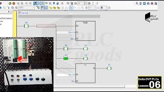 ISPSoft Delta PLC programming  Timers amp counters Delta DVP series using ISPSoft kepserverEX 6 OPC [upl. by Treb]