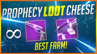 Prophecy Dungeon EASY LOOT Cheese FARM New Trials Weapons  Destiny 2 Season of the Lost [upl. by Eidoow]