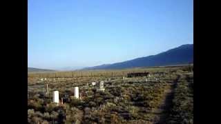 Villa Grove cemetery Saguache County Colorado [upl. by Pich]