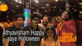 Happy Halloween Party  Vaishnav Harichandran  Diya Krishna  Kattan with Kichu [upl. by Alegnatal]