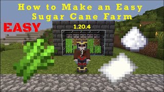 How to Make an Easy Sugarcane Farm 1204 [upl. by Fatma]