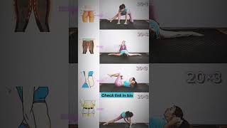 Full body workout far woman  Burn belly fat fast at home bellyfatloss shorts ytshort [upl. by Enimassej]