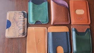 Top 7 cardholders wallets for the edc November 2024 [upl. by Enajyram]