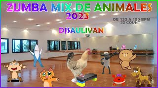 ZUMBA FITNESS MIX DE ANIMALES 🐛 DEMO DJSAULIVAN [upl. by Laroy312]