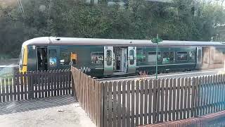 a train at Barnstaple railway station this afternoon28924 [upl. by Lacey811]