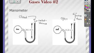 gases video 2  Finding Pressure Using Barometers and Manometers [upl. by Khosrow619]