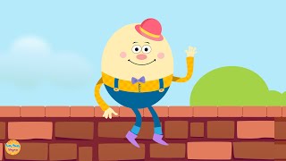 Humpty Dumpty Song  Easy Peasy Rhymes amp Nursery Kids Songs [upl. by Munro153]