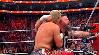 Cody Rhodes Kevin Owens amp Sami Zayn vs The Judgement Day 22  WWE RAW 8212023 [upl. by Harwill]