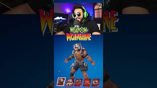 The Best Weapon X Fortnite Bundle Fortnite x Wolverine  XMEN [upl. by Terag832]