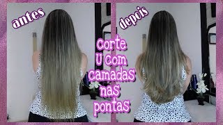 Como cortar o cabelo sozinha [upl. by Spense]