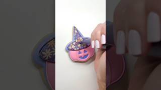 🎃🔮 halloweencookie halloweentreat halloween cookies cookiedecorating [upl. by Analra995]