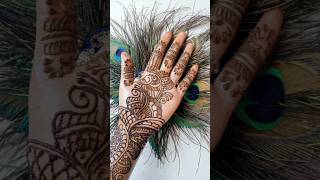 Diwali mehndi design simple mehndi design 2024 [upl. by Prochora]