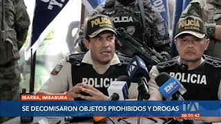 500 uniformados realizaron un operativo en la cárcel de Ibarra [upl. by Tomasina]