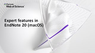 A class recording expert features in EndNote 20 macOS [upl. by Acinoryt]
