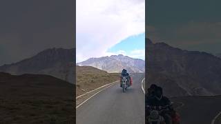 spiti valley  solo travel  xtreme moto adventure motorcycleadventure spiti shorts shortsfeed [upl. by Ikir]