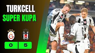 Destan Karşılaşma Galatasaray Turkcell Kupası İçin Beşiktaşla Savaşıyor [upl. by Cass848]