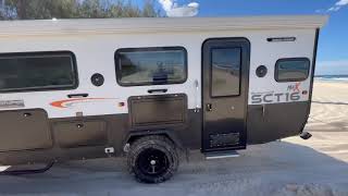 Exploring Fraser Island with the SCT16 Hybrid Camper by Swag Camper Trailers [upl. by Beauchamp463]