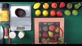 Make your own Marzipan Fruits [upl. by Eenwat]