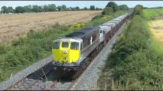 Irish Rail 071 Class  Tara Mines trains  June 2013 [upl. by Asle]