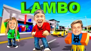 Stephen Sharer  LAMBO Official Roblox Music Video ft Carter Sharer and Grace [upl. by Ednargel485]