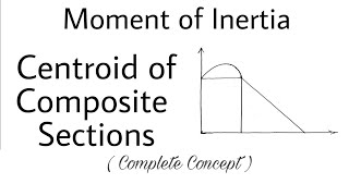 2 Centroid of Composite Section  Problem1  Complete Concept [upl. by Yllier293]