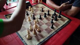 Family Fork  Blitz Chess 50  Jordan vs Ben [upl. by Nohtahoj198]