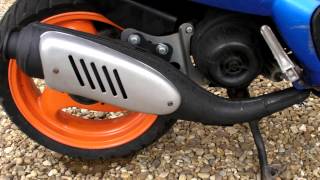 Piaggio NRG MC3 50cc with Stage6 street exhaust [upl. by Stagg]