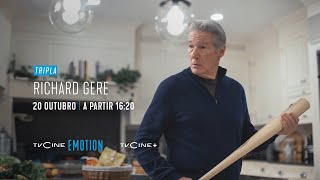 Tripla Richard Gere  20 Outubro A Partir 1620  TVCine EMOTION [upl. by Yedsnil391]