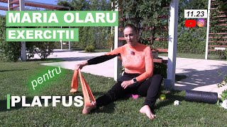 PLATFUSPICIOR PLATCele mai bune exerciții pentru corectaretratareBest exercises for FLAT FEET [upl. by Fasano]