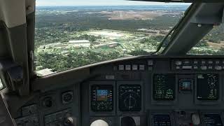 Msfs2020 Ultra Settings CRJ700 Approach and Landing into SHVKSHV [upl. by Aibos701]