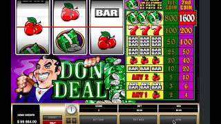 💼 Don Deal Slot by Microgaming – Make Winning Moves 🎰💰 [upl. by Sandler811]