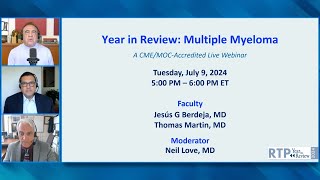 Clinical Investigator Perspectives The Most Relevant New Data Sets and Advances in Multiple Myeloma [upl. by Anyaled]