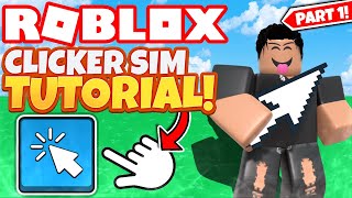 How To Make A Clicker Simulator Game On Roblox  Part 1 2022 [upl. by Elledoj]