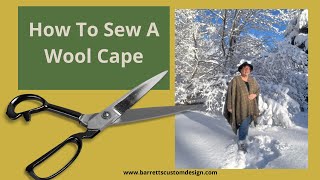 How To Sew A Wool Coat [upl. by Navek507]