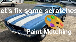 69 Camaro scratch repair [upl. by Kata]