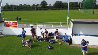 Drone footage of St Aidans Vs Kilbride August 15th 2020 in Ballyforan [upl. by Christabel]