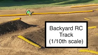 Backyard RC Track 110th scale [upl. by Ennaecarg654]