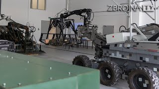 Centrum Robotów Mobilnych WAT już otwarte [upl. by Rettig]