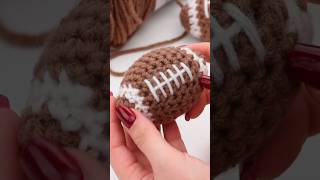 Crochet Football🏈 🧶 [upl. by Hill]